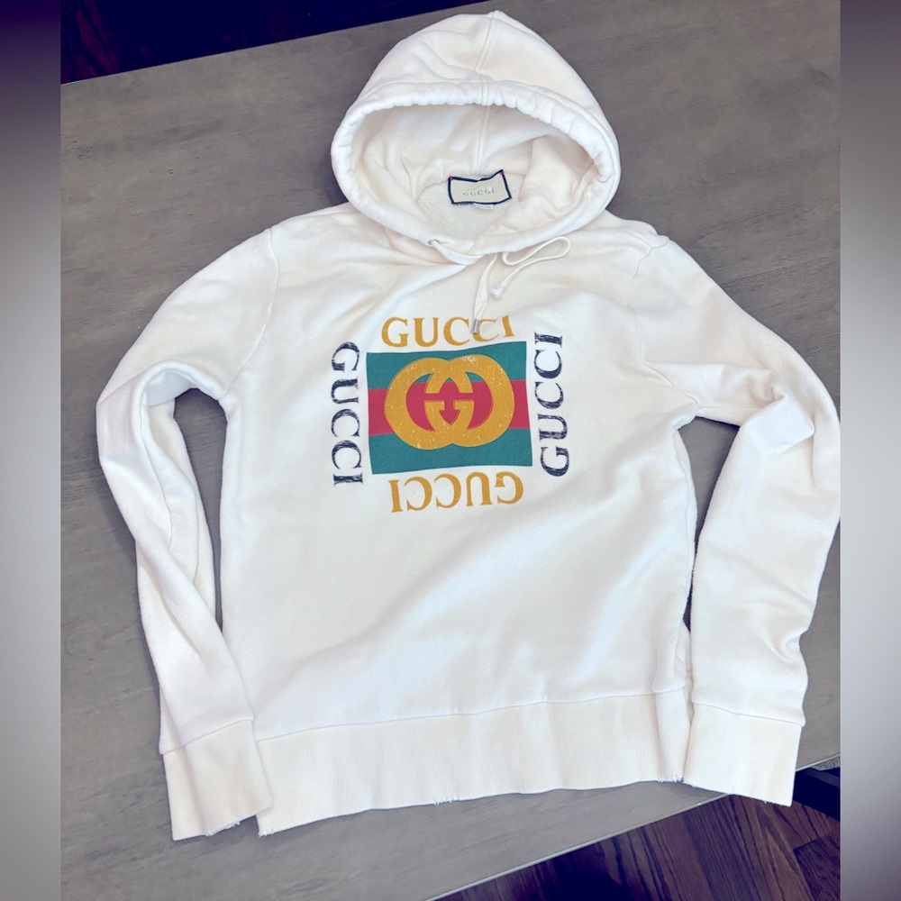 Gucci Logo Hoodie (small)